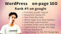 do wordpress onpage seo with yoast with free customization