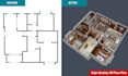 create professional 3d floor plan renderings