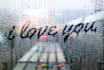 put name message on a foggy window