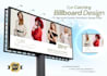 design eye catching billboard, signage and yard