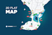 design 2d flat or 3d isometric map