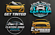 make outstanding automotive, auto detailing, car wash logo