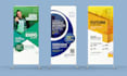 design billboard, roll up, signage design, backdrop