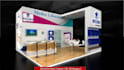 3d exhibition booth design, kiosk, stand design