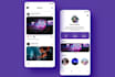 design creative and modern mobile apps UI UX