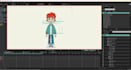 rig and animate a moho character with full 360 body turn