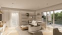create a professional interior design with realistic 3d renderings