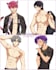 draw an ikemen style, handsome guy, original character anime