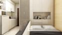 do room interior design, mood board and furniture sourcing