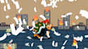 make a music video in pixel art