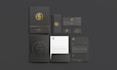 design business card and stationery