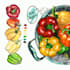 draw any food illustration you want