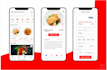 create mobile app design with frontend and backend