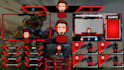 design professional twitch overlay pack, logo for stream