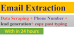 extract email lead collection data collection web scraption
