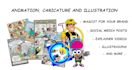 make social media advertisements and posts