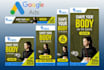design creative google banner ads for web