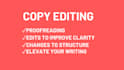 proofread and edit your writing