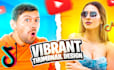 do vibrant youtube thumbnail design