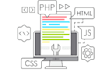 fix and write php, html and javascript code