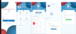 design modern mobile app UI UX in figma for IOS and android