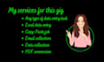 do data collection, pdf conversion, fastest data entry in 24 hours in one day