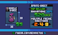 draw your characters in pixel art