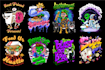 making custom mascot logo and graffiti text with dope style