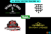 edit, redesign, vectorize, recolor, fix your logo