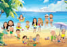 do a couple, team ,and group cartoon caricature for you