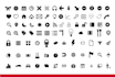 design vector line icons for app and website