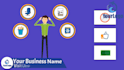 make junk removal explainer 2d animated promo video