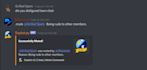 program you a discord bot in python with 5 custom commands