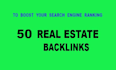 do real estate niche related SEO backlinks