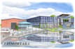 do exterior interior architectural sketches, watercolor rendering and concept