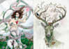 create hand drawn fantasy creatures and characters
