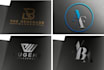 creative initial and monogram logo design