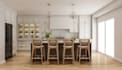 do kitchen interior design and 3d modelling