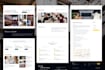 do UI UX, figma website design, home page