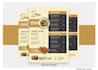 design a professional restaurant menu and food menu
