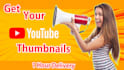 create an amazing youtube thumbnail design in 1 hour