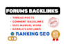 promote on top forex and cryptocurrency forum with links