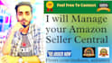 be your amazon virtual assistant and consultant