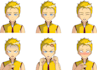 create custom anime emote avatar character