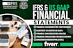 do accounting as per ias and ifrs and gaaps