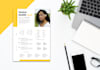 design creative graphic resume CV to stand out from competitors