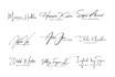 design handwriting, scripted, signature, cursive, handwritten logo
