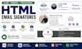 create a clickable HTML email signature for gmail and outlook