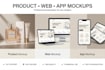 turn your artwork, logo, brand or web and app design into realistic mockups