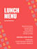 create a professional restaurant menu design
